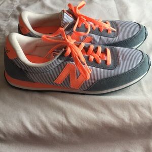 Seersucker New Balance Sneakers